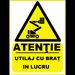 Placuta pentru utilaj cu brat